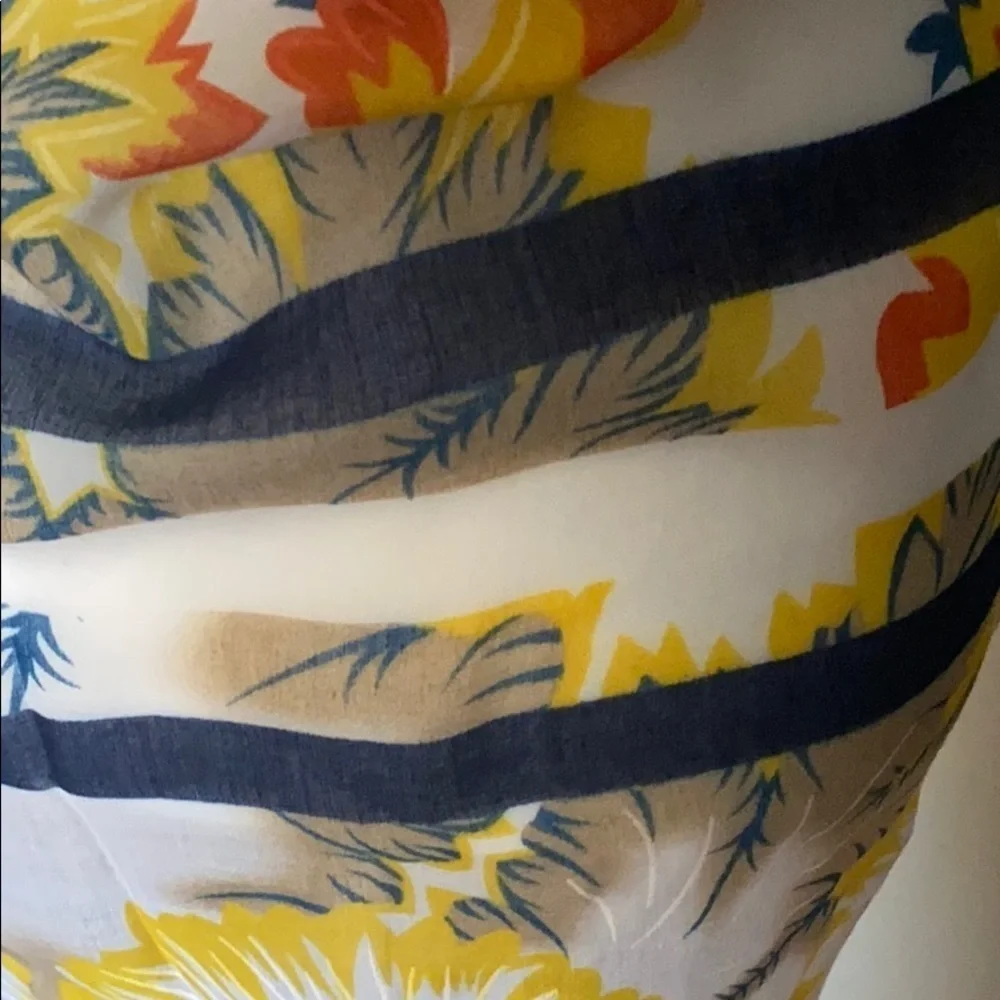 SARONG  Floral Print 100% Polyester 58” X 36”